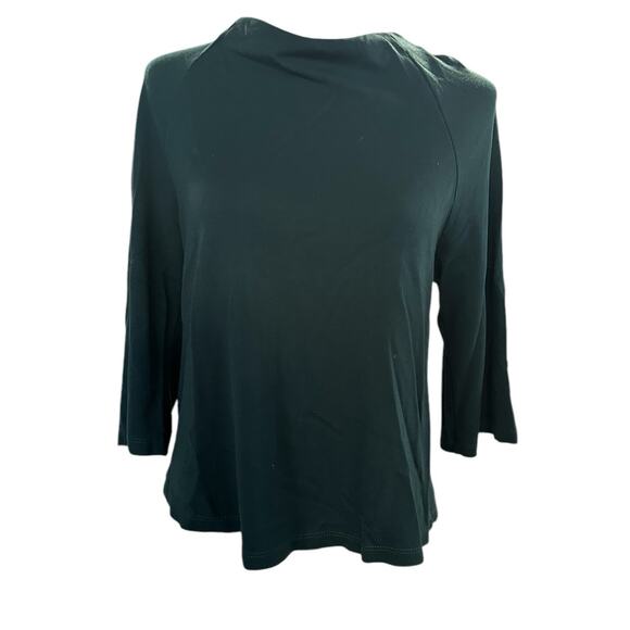 W5 Tops - W5 Green 3/4 Sleeve Top Medium
